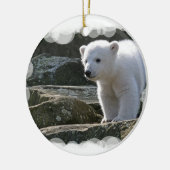 Baby Polar Beer Ornament (Links)