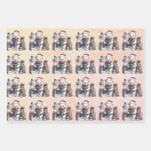 Baby Polar Beren Kerst Kinder Inpakpapier Vel (Voorkant 2)