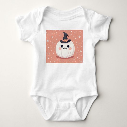 baby pompoen bodypakjes romper (Voorkant)