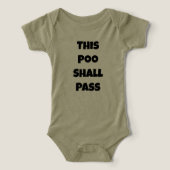 Baby Poo Onsie (Design voorkant)