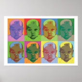 Baby Pop Art Poster (Voorkant)