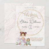 Baby pop en speelgoed kaart (Voorkant / Achterkant)