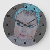 Baby Portrait Painting by Alfred Fox Grote Klok (Voorkant)