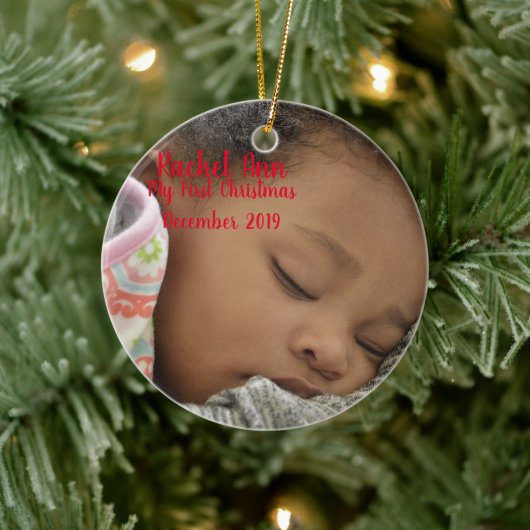 Baby portret keramische cirkelvormgeving keramisch ornament (Boom)