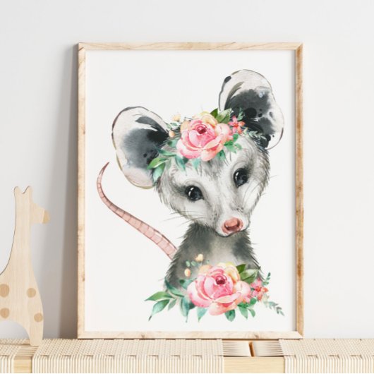 Baby Possum Bosdierenkwekerij | Muurprint Poster