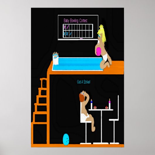 baby poster Poster (Voorkant)