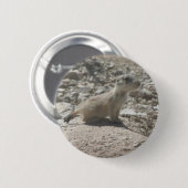 Baby Prairie Dog Ronde Button 5,7 Cm (Voorkant /achterkant)