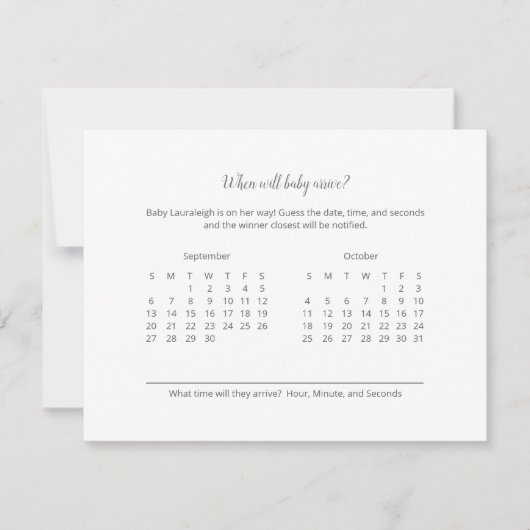 Baby Predictus Boy Teddy Bear (Voorkant)