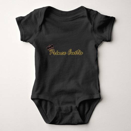 Baby Prince Curtis Jersey Bodysuit (Voorkant)