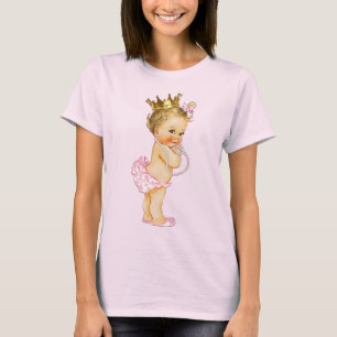 Baby Princess en Pearls T-shirt