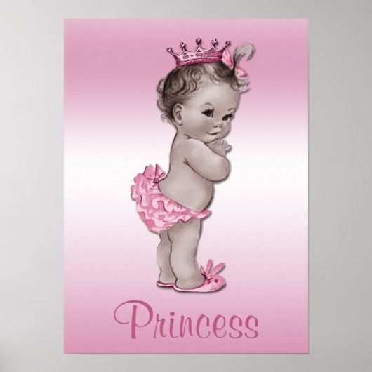  Baby Princess Pink Poster (Voorkant)