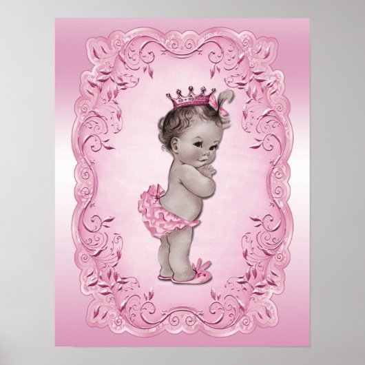  Baby Princess Pink Poster (Voorkant)