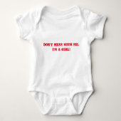 Baby prinses romper (Voorkant)
