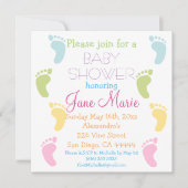 Baby Prints Babyschoenen Kaart (Voorkant)