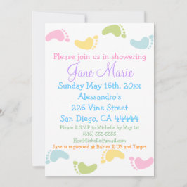 Baby Prints Babyschoenen Kaart