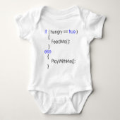 Baby Programmering voor Dummies Romper (Voorkant)