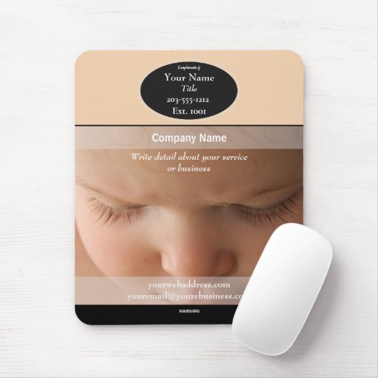 Baby Promotionele Muismat - HAMbyWG (Met muis)