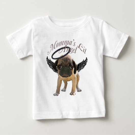 Baby Pug Angel (Voorkant)