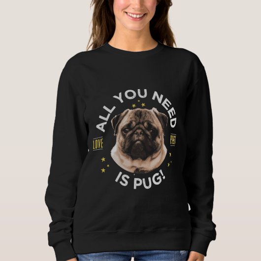 Baby Pug Classic T-Shirt 185 (Voorkant)