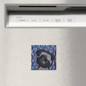 Baby Pug Magnet (Insitu (Vaatwasser))