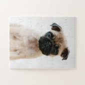 Baby Pug Portrait Legpuzzel (Horizontaal)