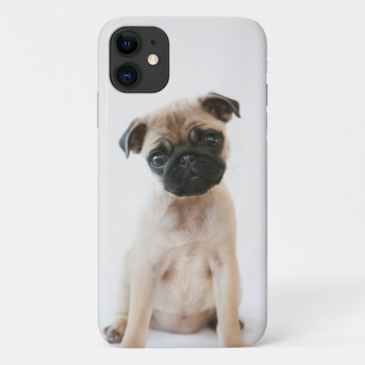 Baby Pug Portret Case-Mate iPhone Case (Achterkant)