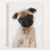 Baby Pug Portret Planner (Voorkant)