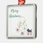 ***BABY PULLS WAGON** CHRISTMAS ORNAMENT (Links)