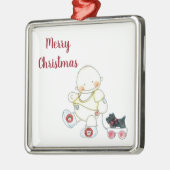 ***BABY PULLS WAGON** CHRISTMAS ORNAMENT (Links)