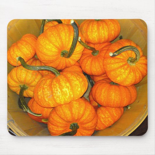 Baby Pumpkin Basket Mousepad Muismat (Voorkant)