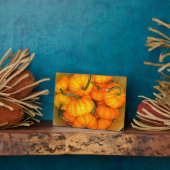 Baby Pumpkin Photo Plaque Fotoplaat (Zijkant)