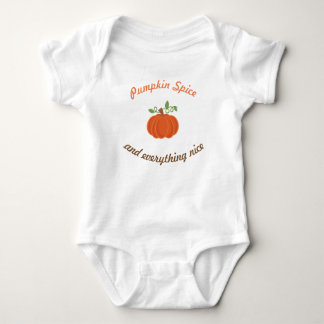 Baby Pumpkin Spice Onsie Romper