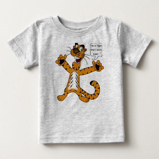 Baby Pun Tiger Shirt (Voorkant)