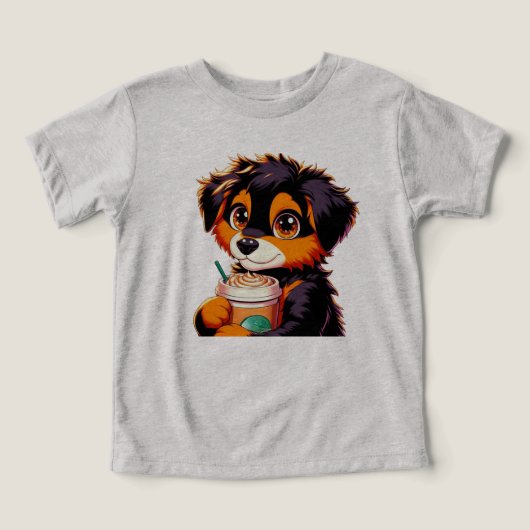 Baby, puppy, koffie - mama's favorieten! ☕🐶👶 (Design voorkant)