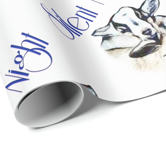 Baby Pygmy Goats Silent Night Kerst Wrapping Cadeaupapier (Rol Hoek)