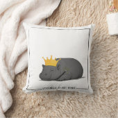 Baby Pygmy Hippo - Goodnight Sweet Prince Cushion Kussen (Deken)