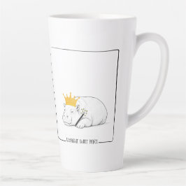 Baby Pygmy Hippo - Goodnight Sweet Prince Mug Latte Mok
