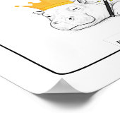 Baby Pygmy Hippo - Goodnight Sweet Prince Poster (Hoek)