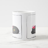 Baby Pygmy Hippo Princess Mug Grote Koffiekop (Voorkant)