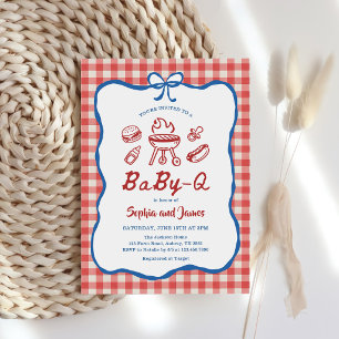 Baby-Q Baby Shower 4 juli Kaart