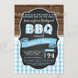 Baby Q Baby shower Uitnodiging voor Jongen - Baby 