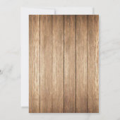 Baby Q BabyQ Couples Shower BBQ Uitnodiging (Achterkant)