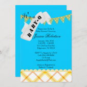 Baby Q Bar-B-Q Shower, Cute Kaart (Voorkant / Achterkant)