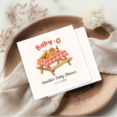 Baby Q Barbecue Baby shower servetten