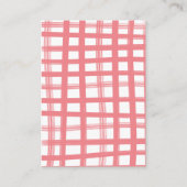 Baby Q Barbecue Douche Roze Boeken voor Baby kaart (Achterkant)