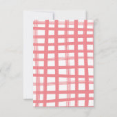 Baby Q Barbecue Douche Roze Boeken voor Baby kaart (Achterkant)