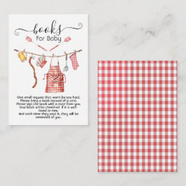 Baby-Q barbecue Koppels Boeken voor Baby kaart