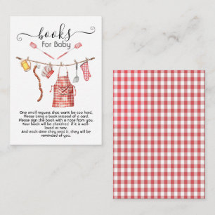Baby-Q barbecue Koppels Boeken voor Baby kaart