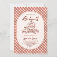 Baby Q BBQ kookfeest Couges Baby Shower