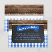 Baby Q Boeken/Diapers/Wipes voor de Kaart van de B (Voorkant / Achterkant)